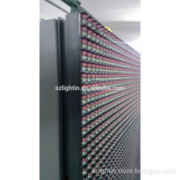 outdoor led advertising screen p10 outdoor P10 red and green color dip led display